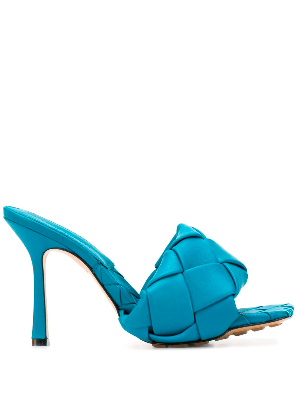 Босоножки-мюли Bottega Veneta Lido 120 Blue