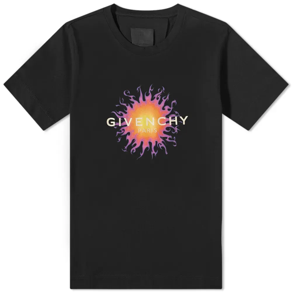 Футболка с логотипом Givenchy Fireball