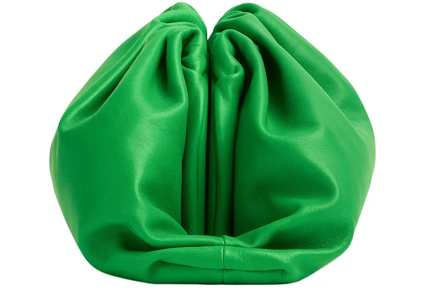 Миниатюра: Большая сумка-клатч Bottega Veneta Pouch Green