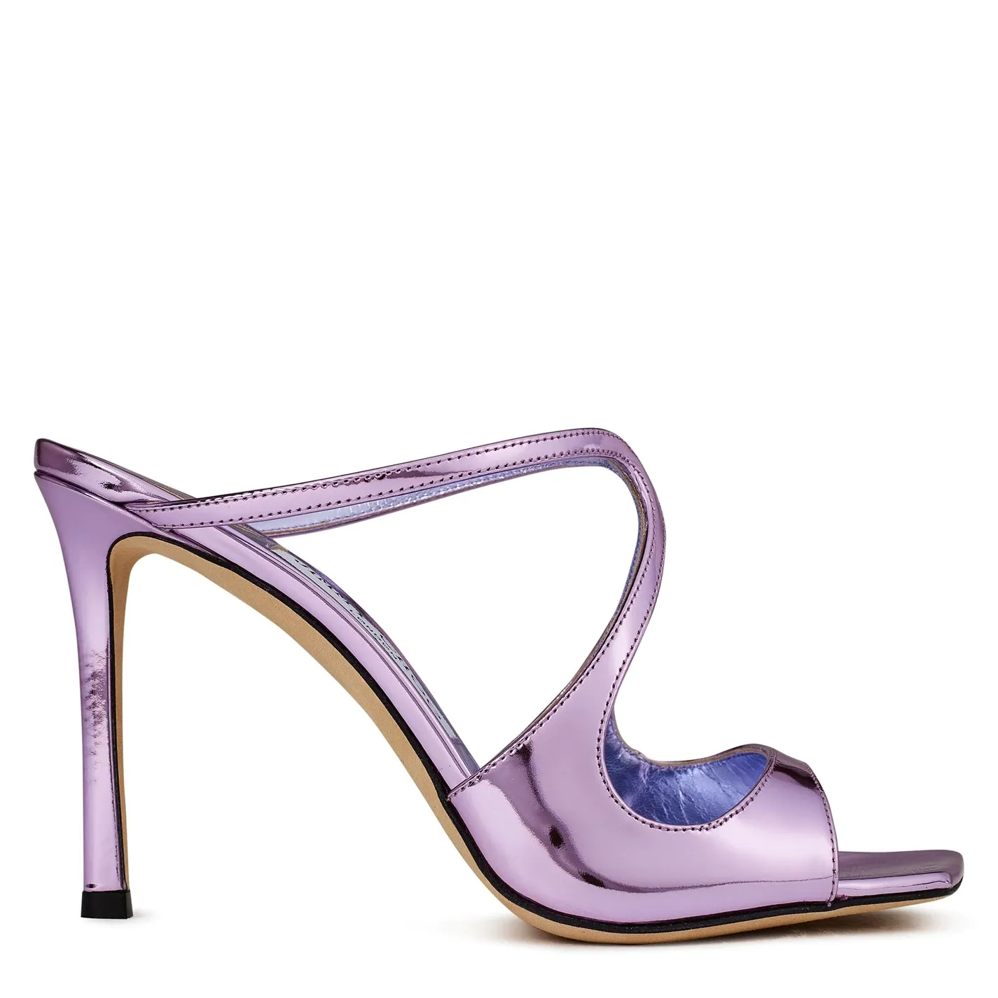 Туфли-босоножки Jimmy Anise 95 Metallic Mules Purple