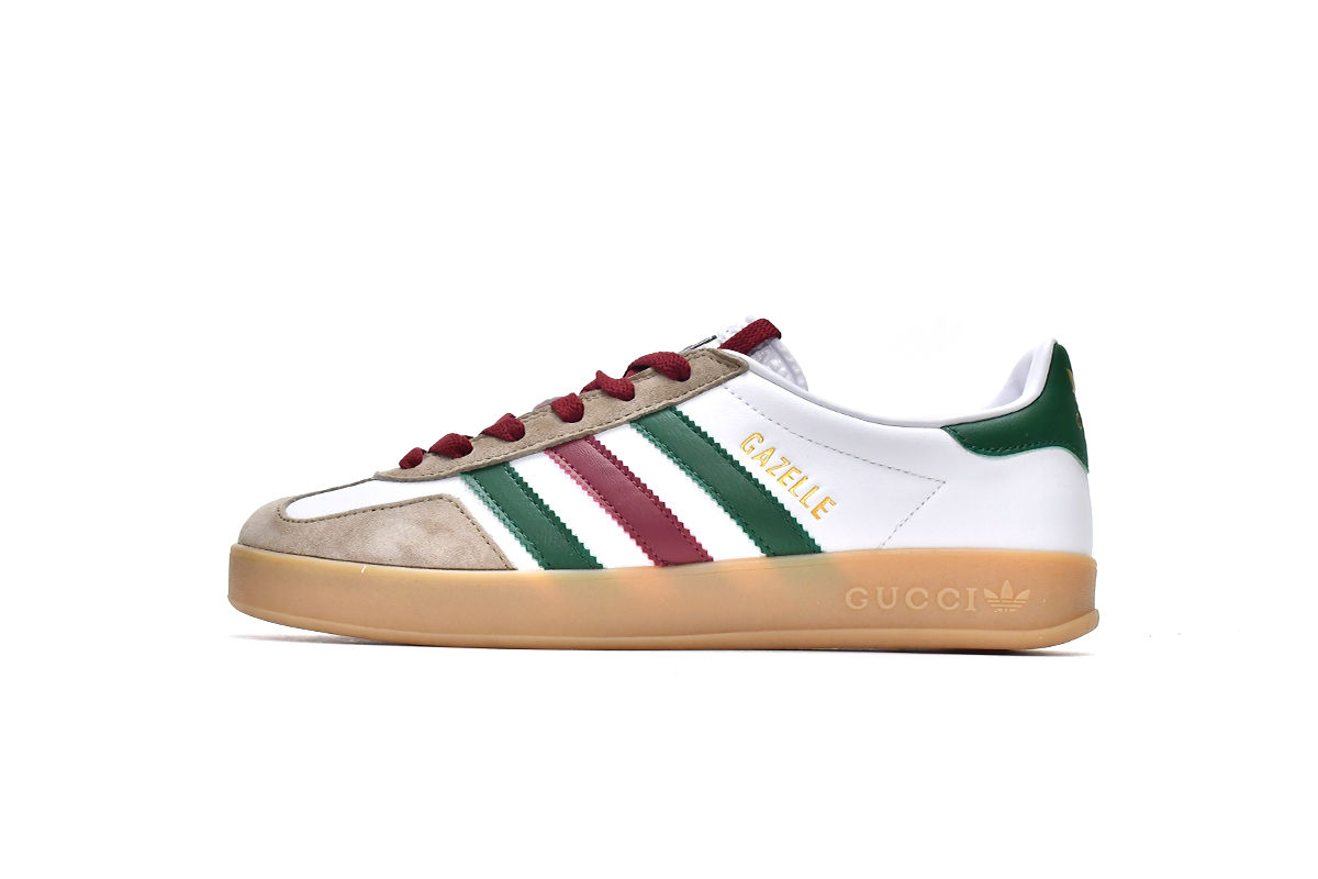Кроссовки adidas x Gucci Bee White x Biege