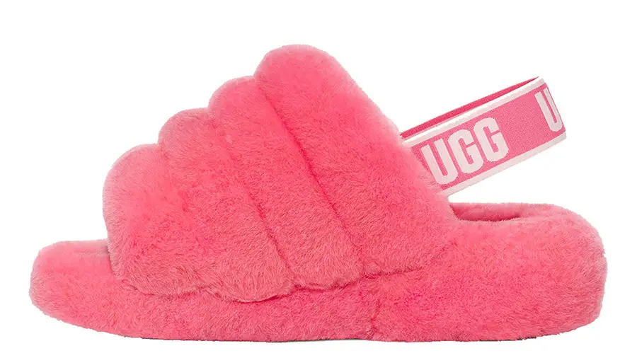 Сандалии UGG Fluff Yeah Slides Sachet Pink Multi