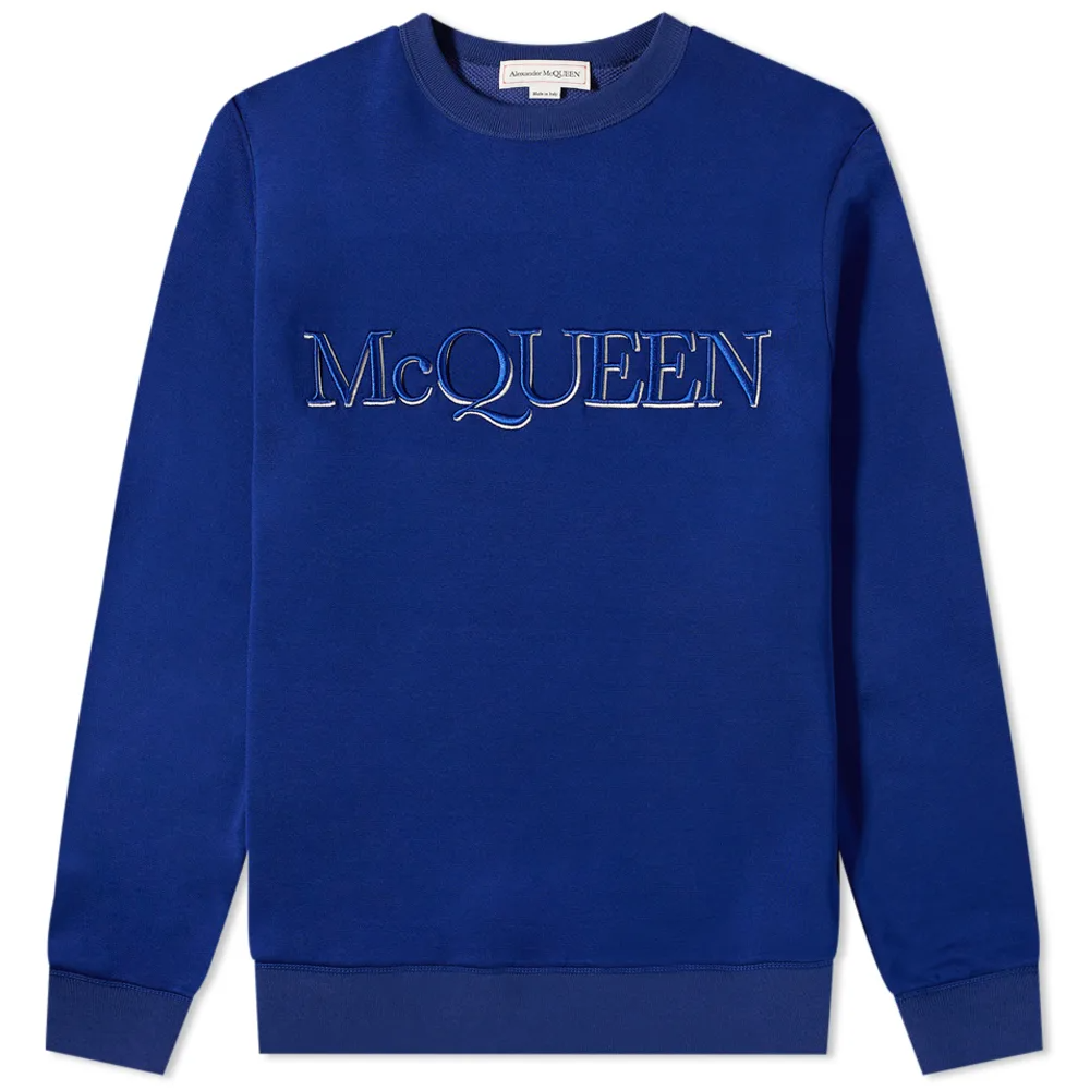 Свитшот Alexander McQueen с логотипом