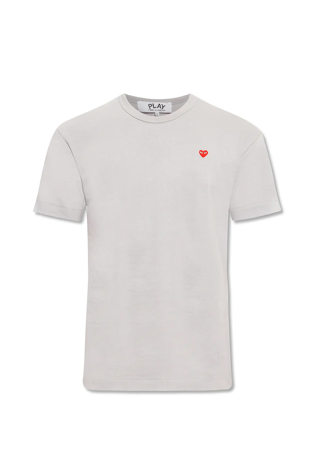 Футболка Comme Des Garçons Play с нашивкой