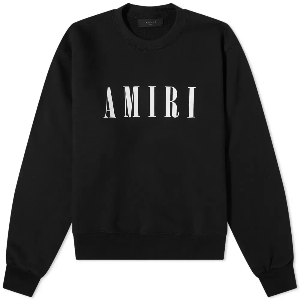 Свитшот с логотипом AMIRI Black