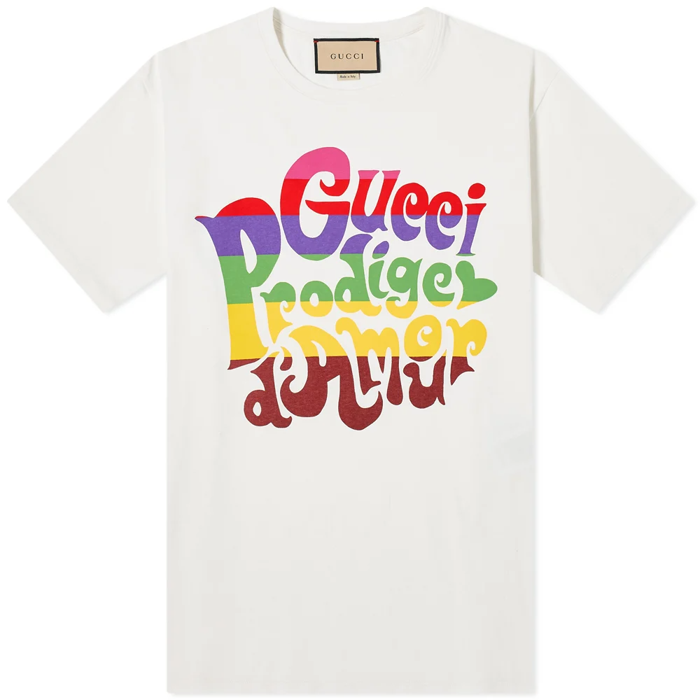 Футболка Gucci Prodige d'Amour Psyhedelic