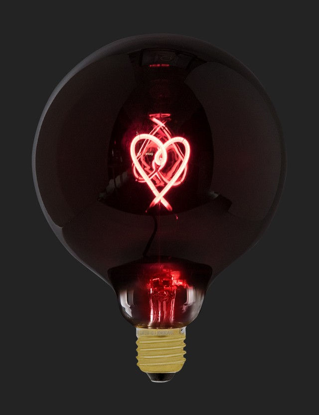 Светодиодная лампа накаливания Эдисона Hearts