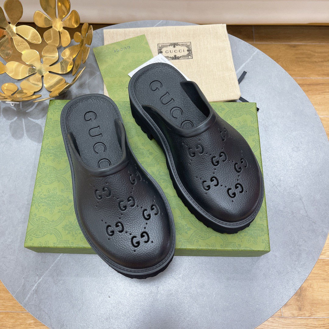 Сандалии Gucci Elea черного цвета