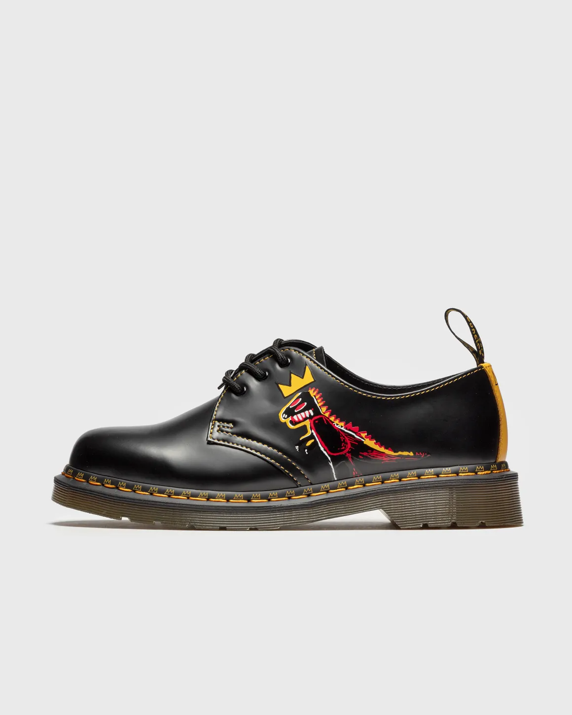 Ботинки Dr.Martens 1461 Basquiat II Black DMS Yellow