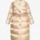 Миниатюра: Бежевая стеганая куртка-пуховик Moncler Gourguet