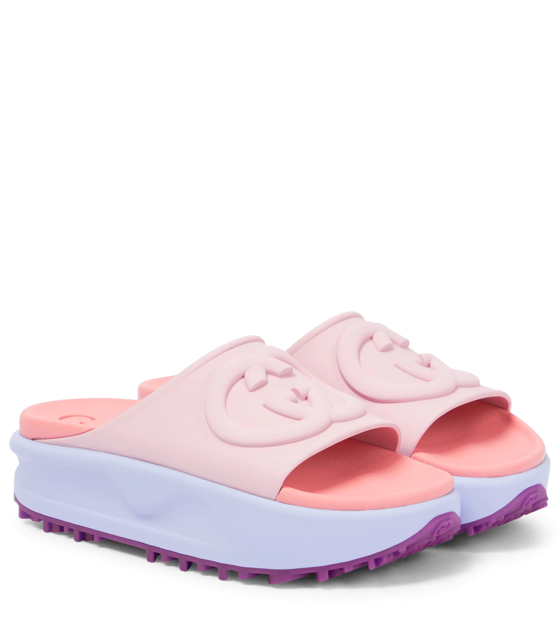 Шлепанцы Gucci с переплетенными буквами G Candy