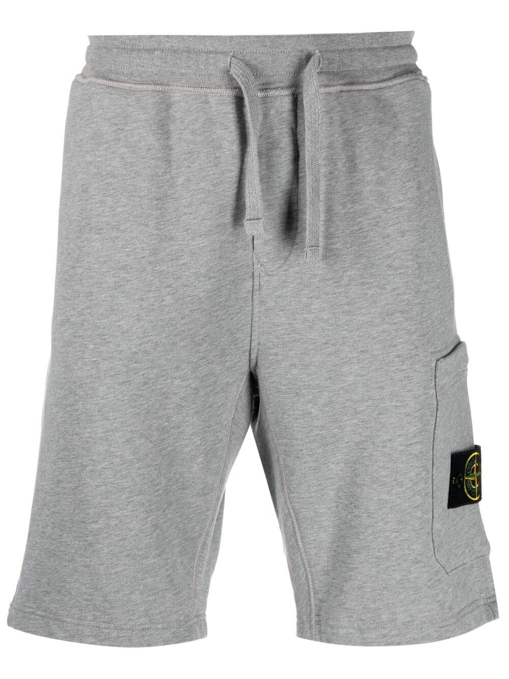 Шорты Stone Island с нашивкой Gray