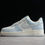 Миниатюра: Кроссовки Nike Air Force 1'07 Beige/Haze Blue