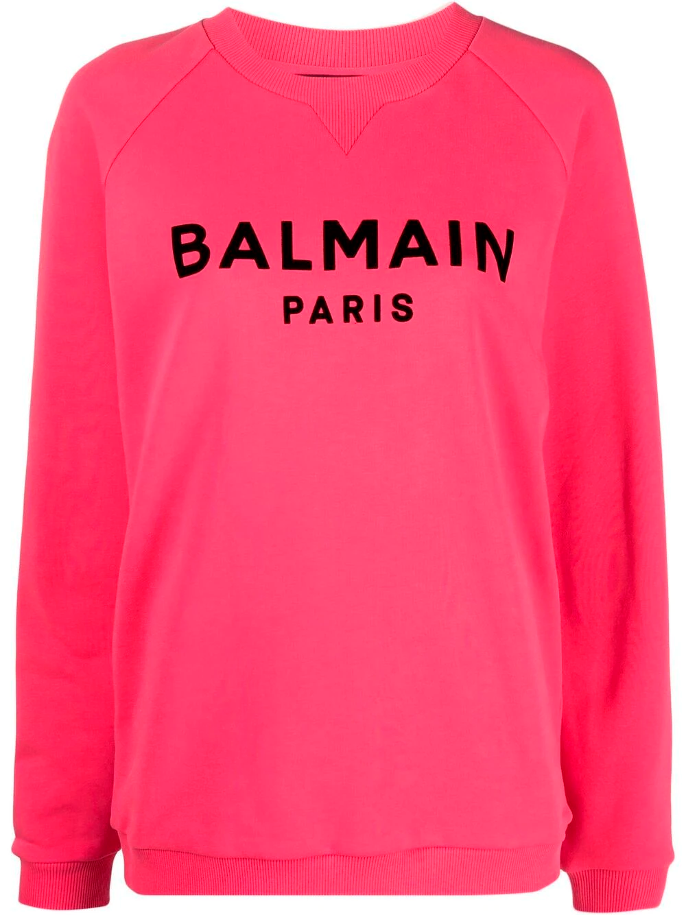 Толстовка Balmain Pink Logo