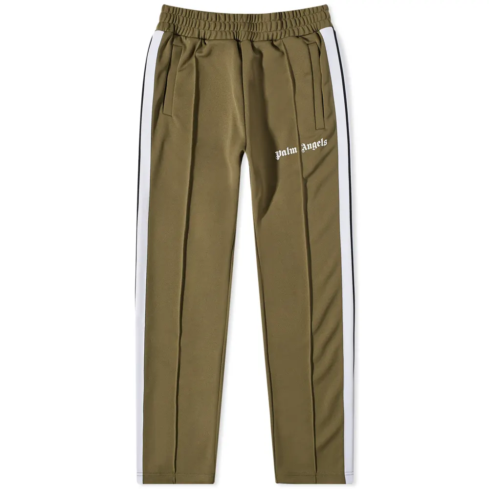 Спортивные брюки с тесьмой Palm Angels Khaki