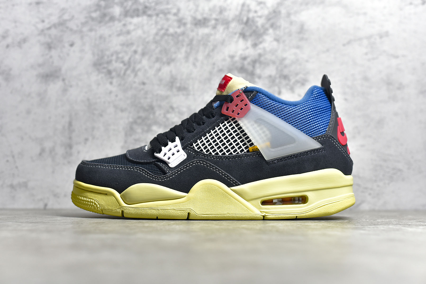 Кроссовки Nike Air Jordan 4 Retro SP Off Noir Black x Union