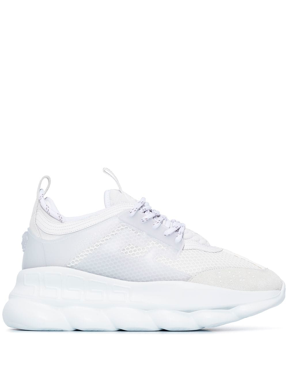 Кроссовки Versace Chain Reaction All White