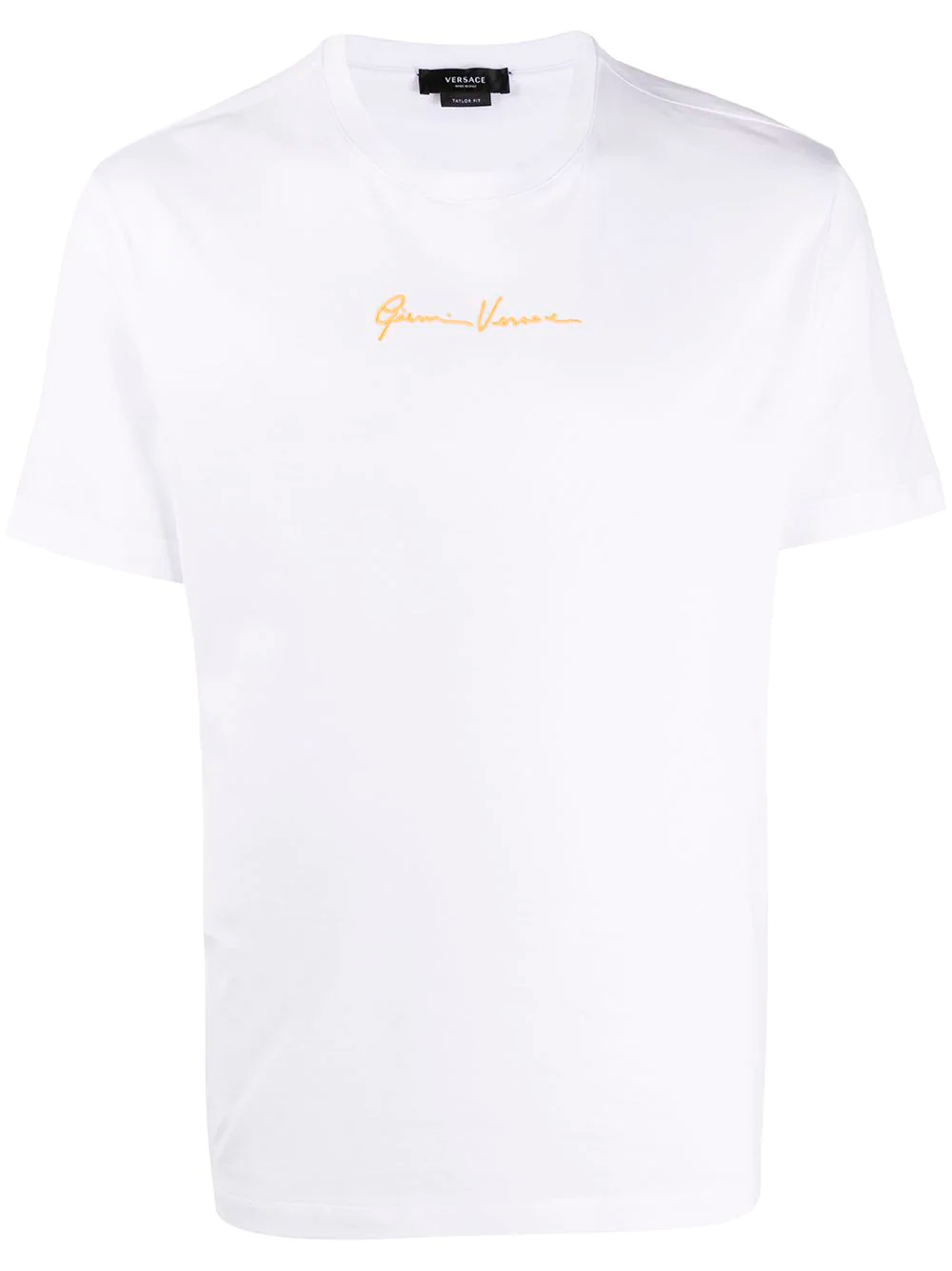 Футболка Versace с вышитой подписью