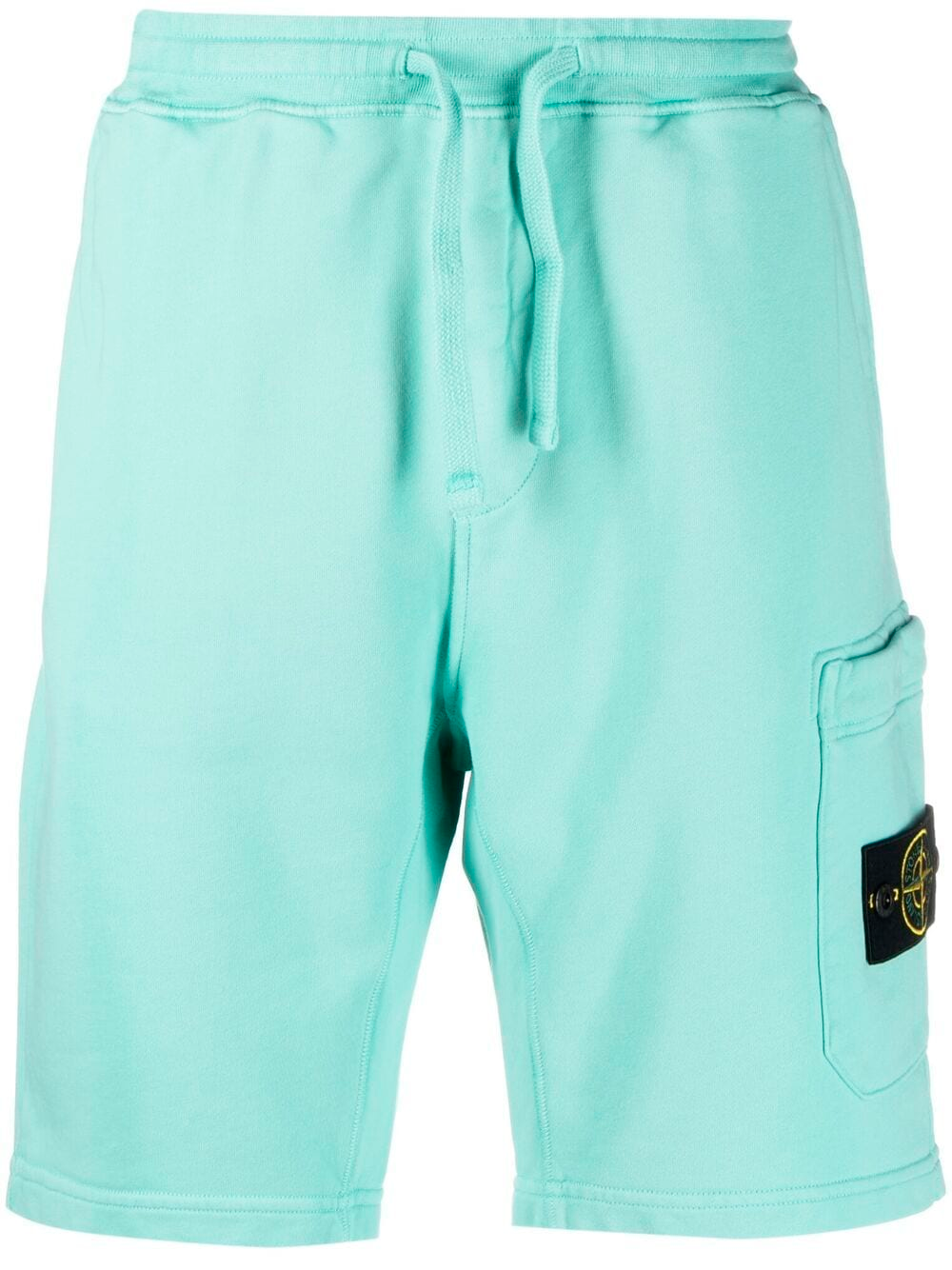 Шорты Stone Island с нашивкой Blue