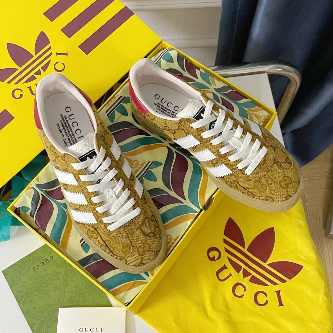 Кроссовки Adidas Gazelle x Gucci GG Supreme