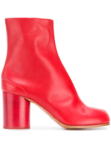 Ботильоны Maison Margiela Tabi Red 