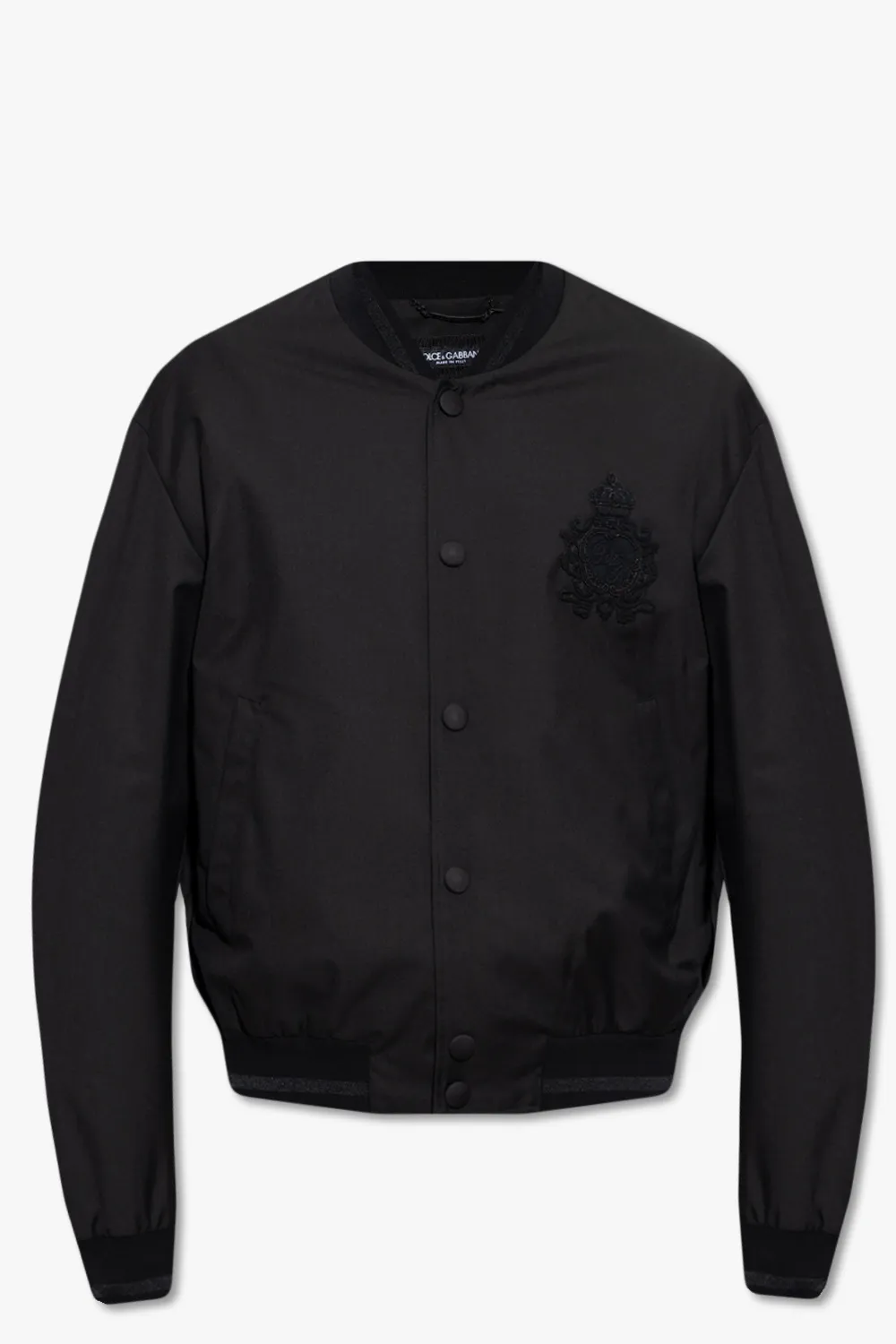 Черный бомбер Dolce&Gabbana