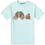 Миниатюра: Футболка Palm Angels с леопардовым принтом Kill The Bear Mint