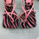 Миниатюра: Кожаные туфли-босоножки Bottega Veneta Stretch Pink Zebra