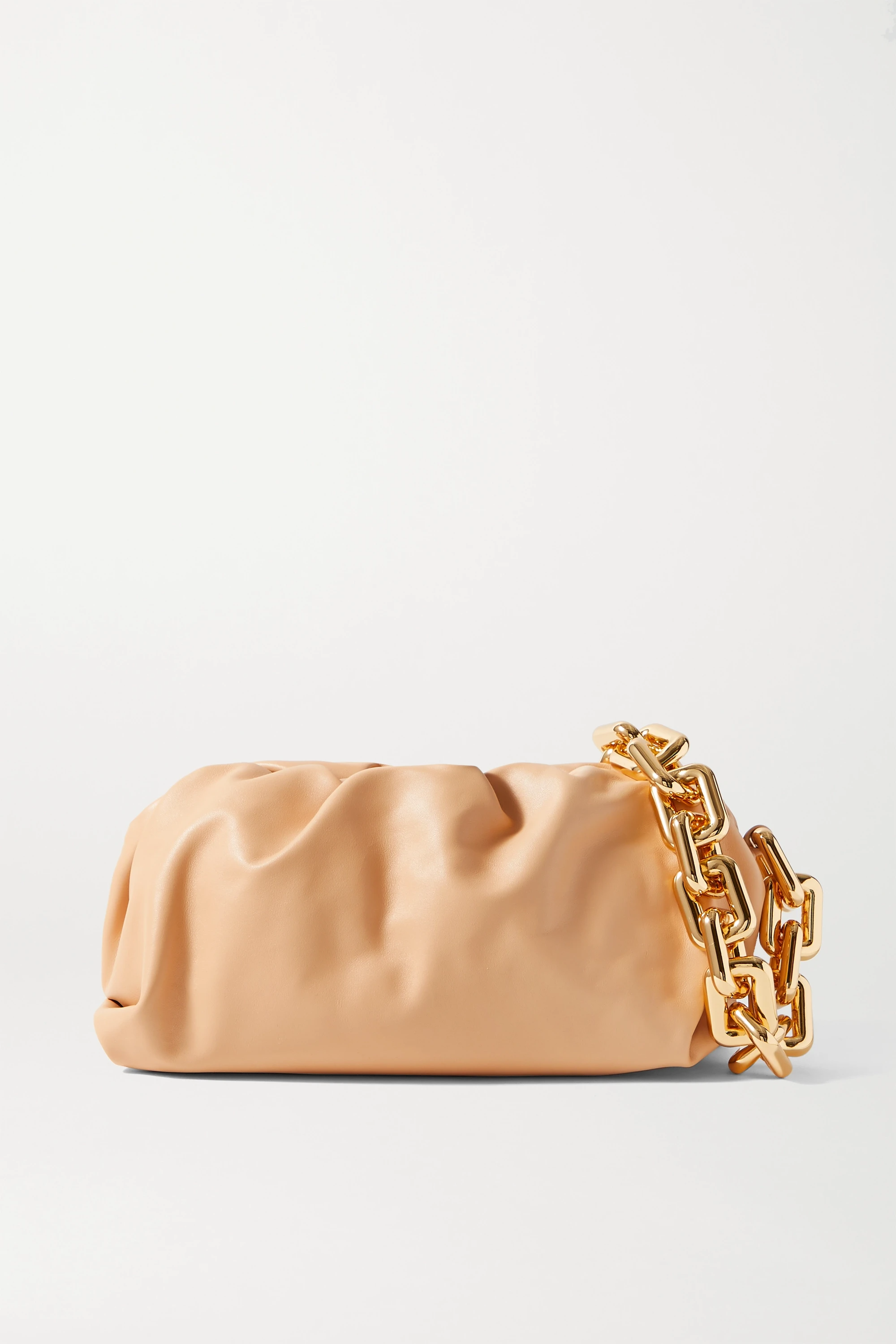 Сумка Bottega Veneta Chain Pouch Nude
