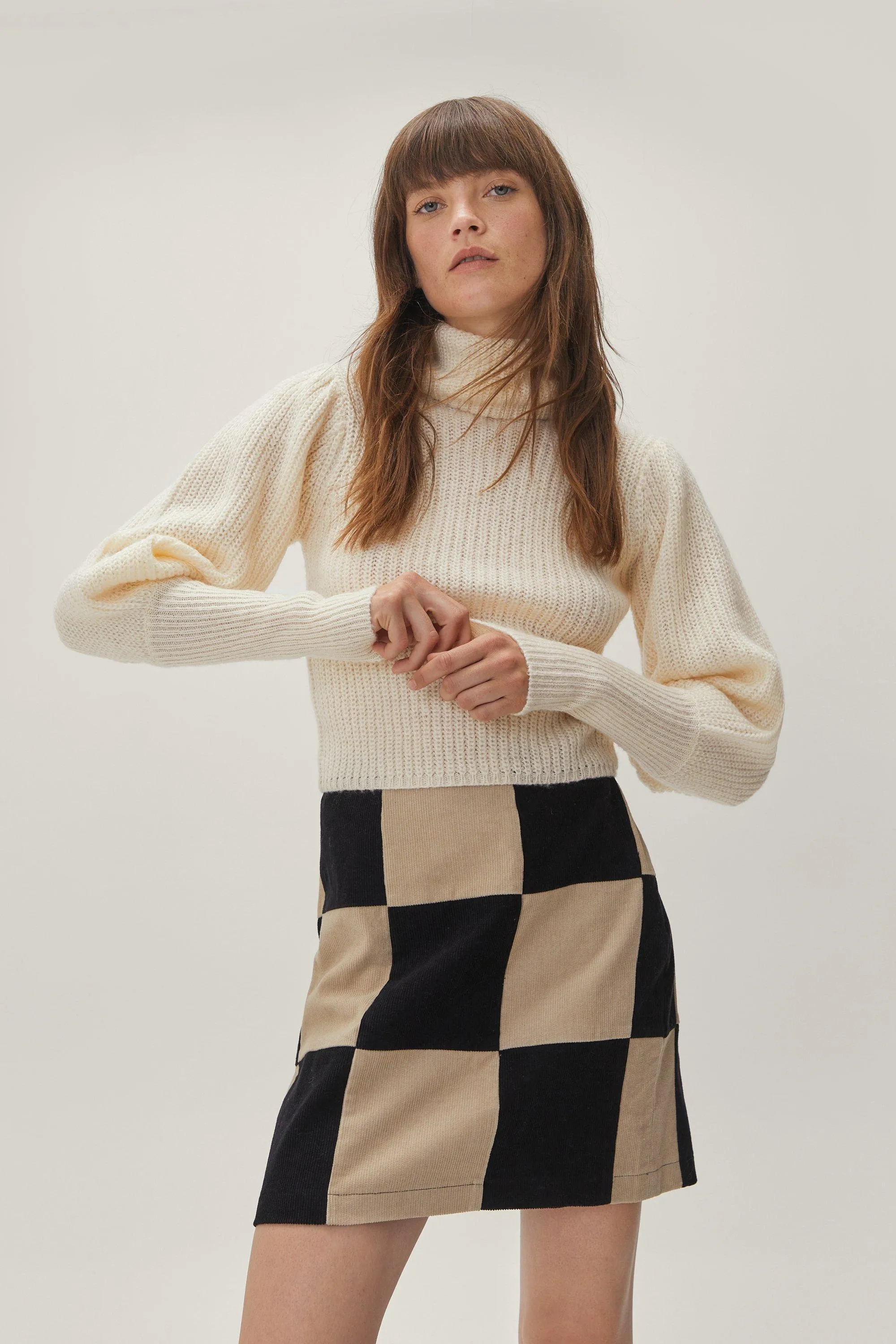 Свитер simple apparel Amanda White с круглым вырезом