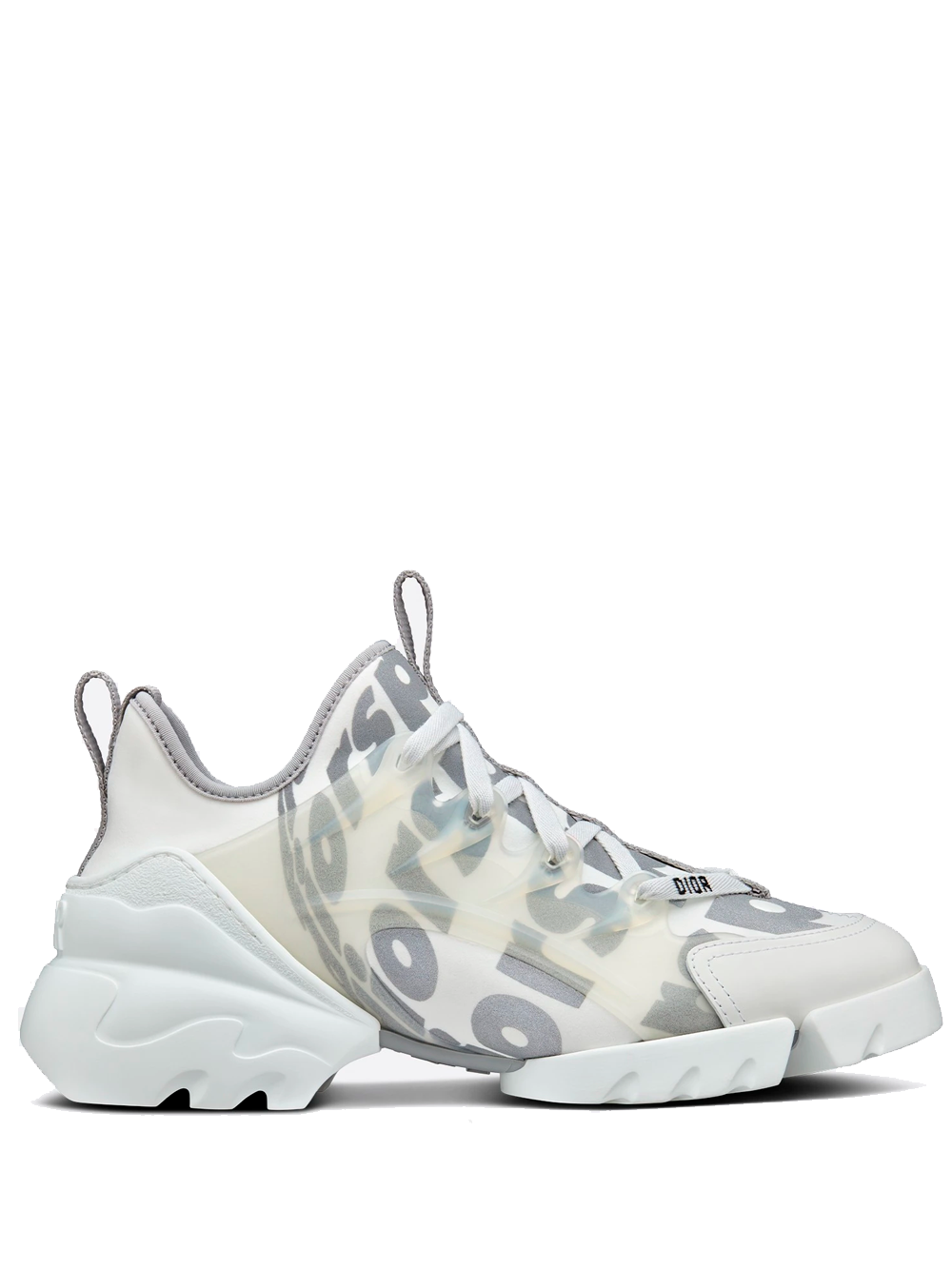 Кроссовки Dior D-Connect White Spatial Paris светоотражающие