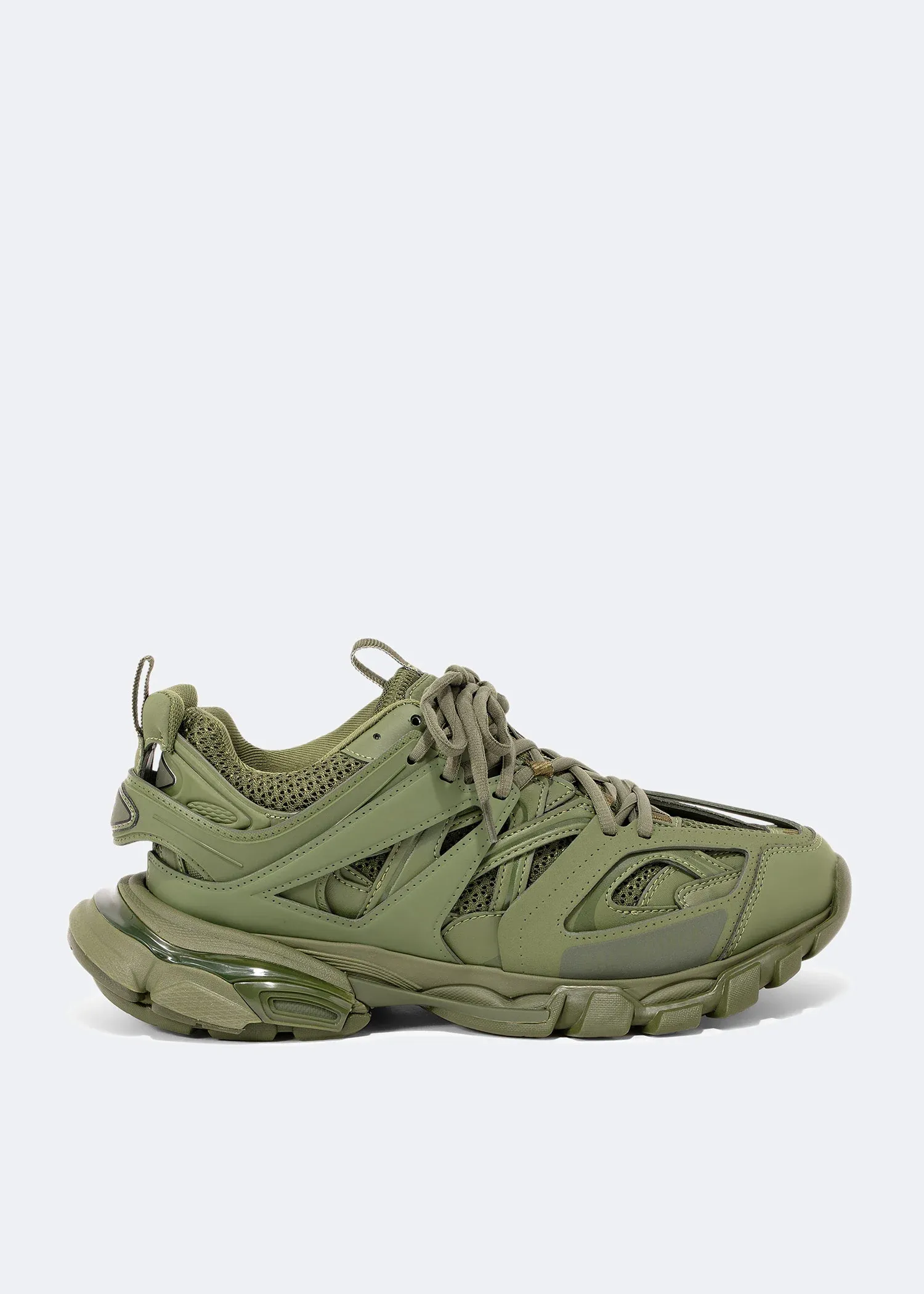 Кроссовки Balenciaga Track Camo Green