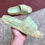 Миниатюра: Шлепанцы adidas Adilette 22 Green Painting Beige
