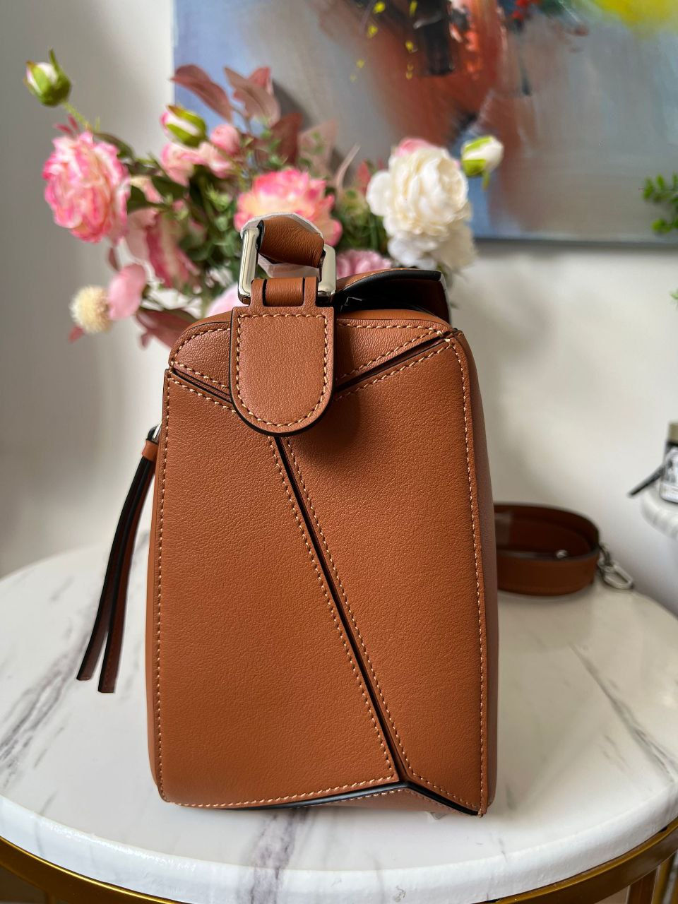 Миниатюра: Кожаная сумка Loewe Puzzle Medium