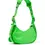 Миниатюра: Кожаная сумка Balenciaga Le Cagole XS ярко-зелёная