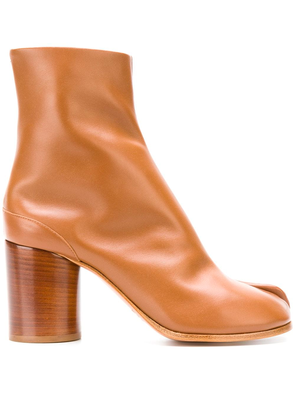 Ботильоны Maison Margiela Tabi Caramel