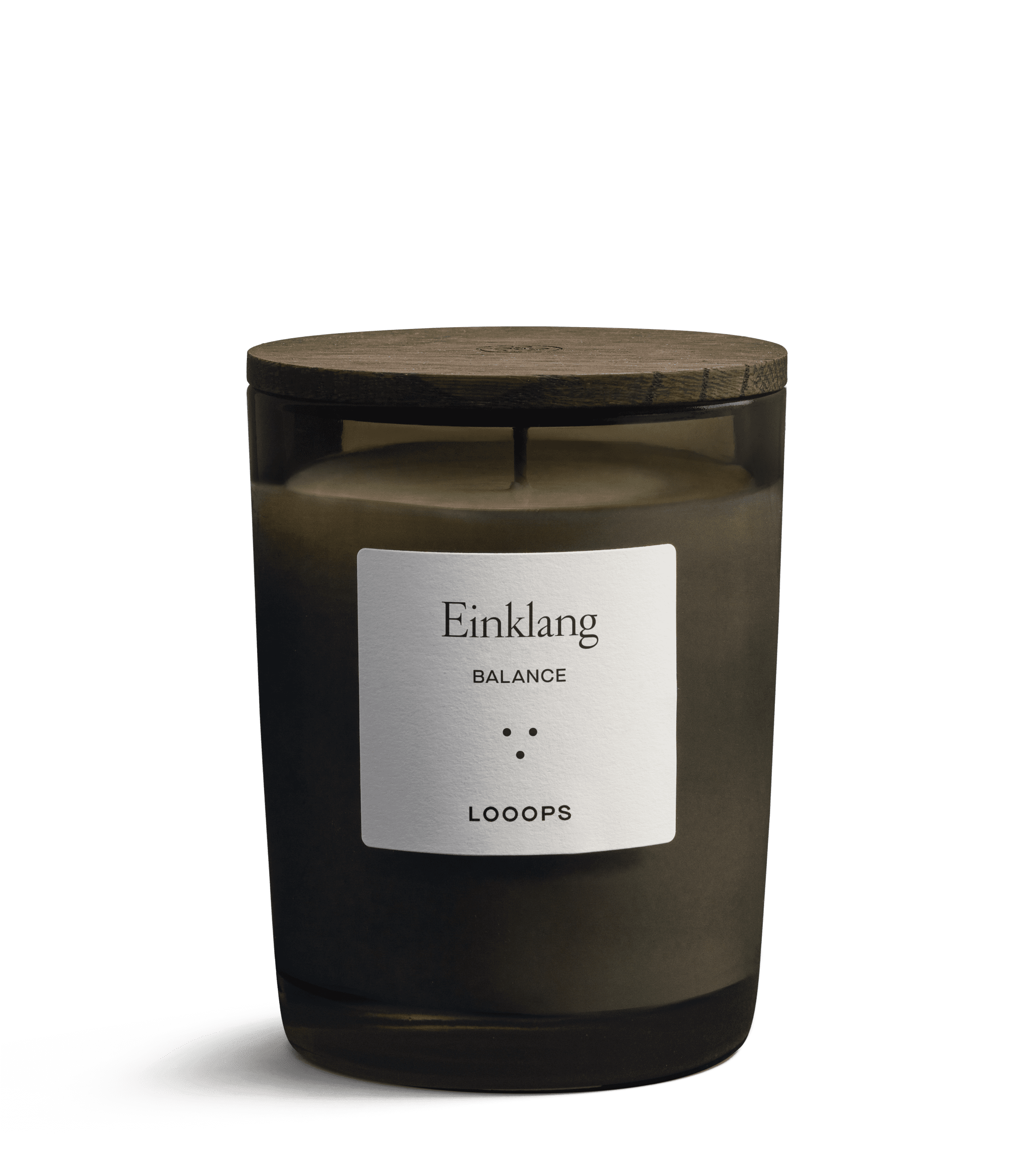 Looops Duftkerze, EINKLANG (Balance), mit Deckel