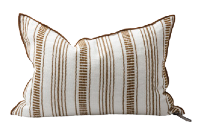 Kissen Rayure fine, Havane, Maison de Vacances
