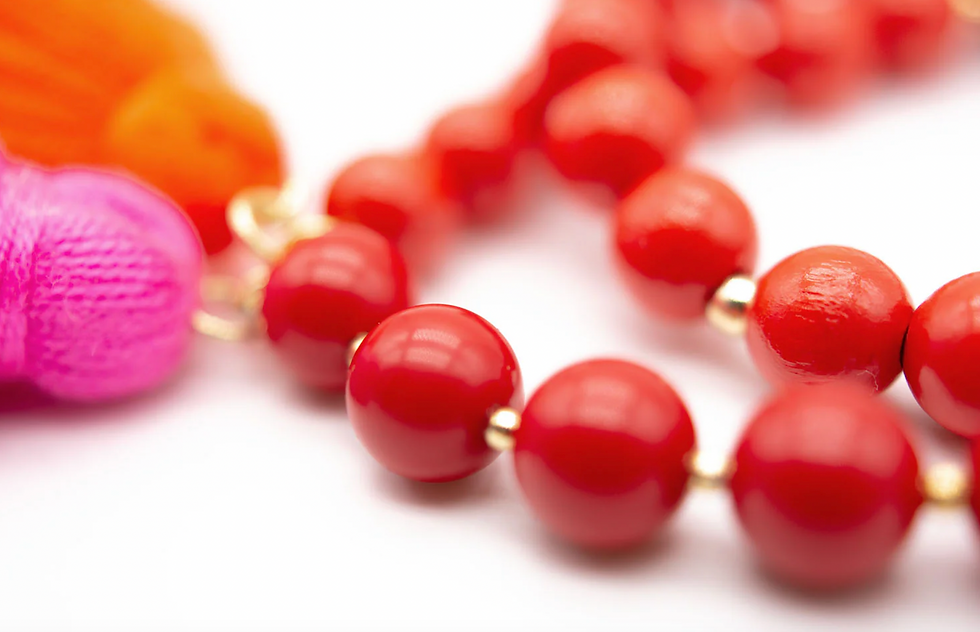 Miniaturbild: Armband Mala Twin, Bloody Mary, Schmückstück, Nr.94