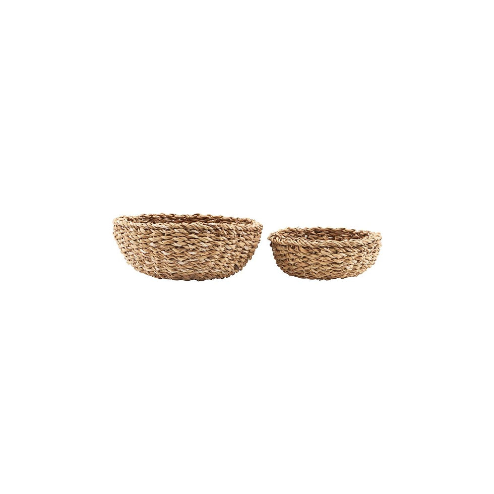 Miniaturbild: Korb-Set 2-er, rund, natur