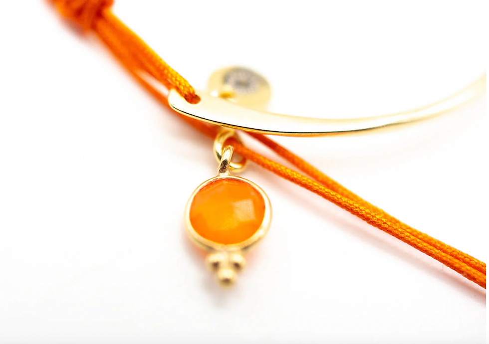 Miniaturbild: Armband Bangle, Orange, Schmückstück, Nr. 48
