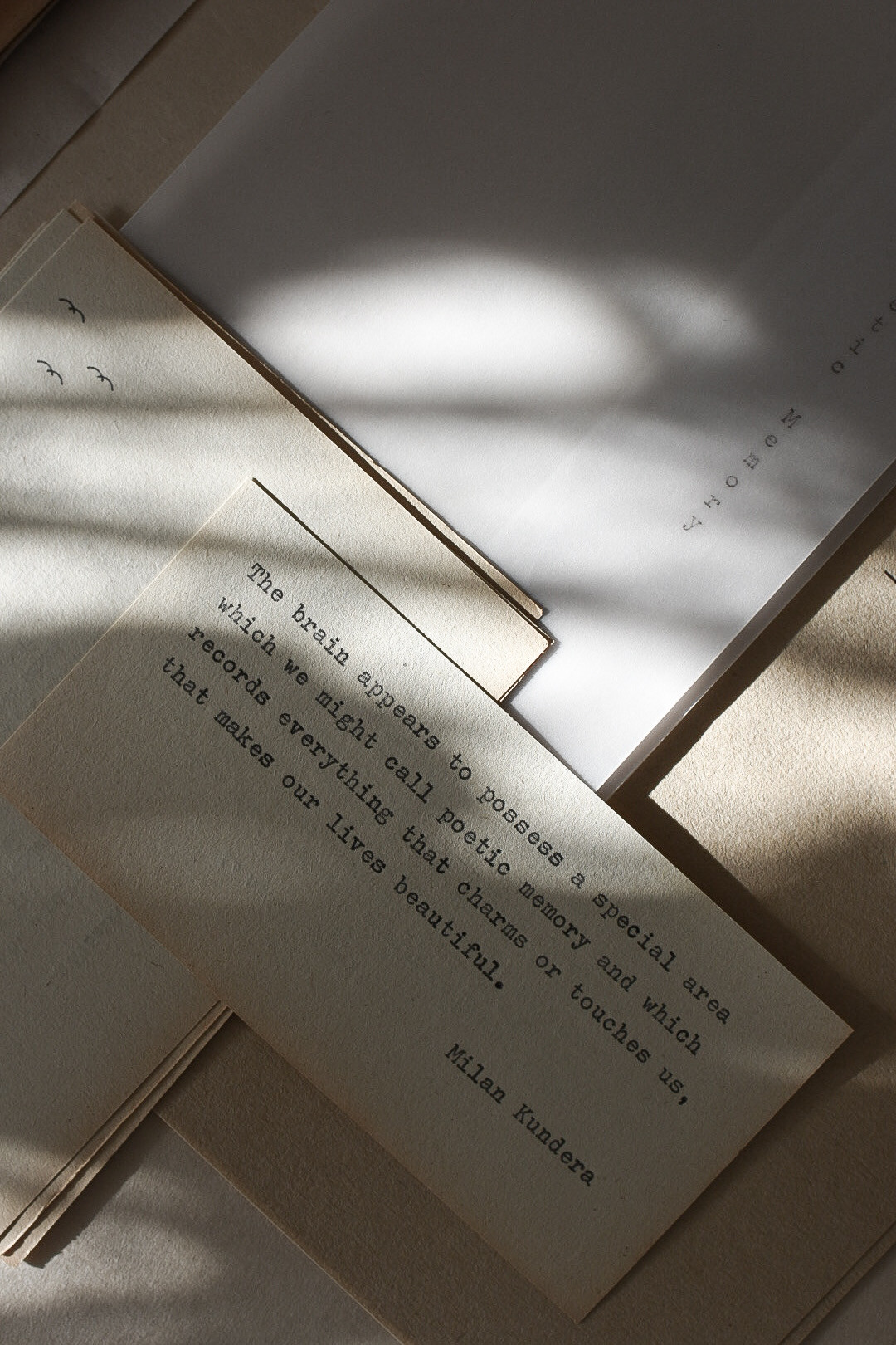 Poetic memory
