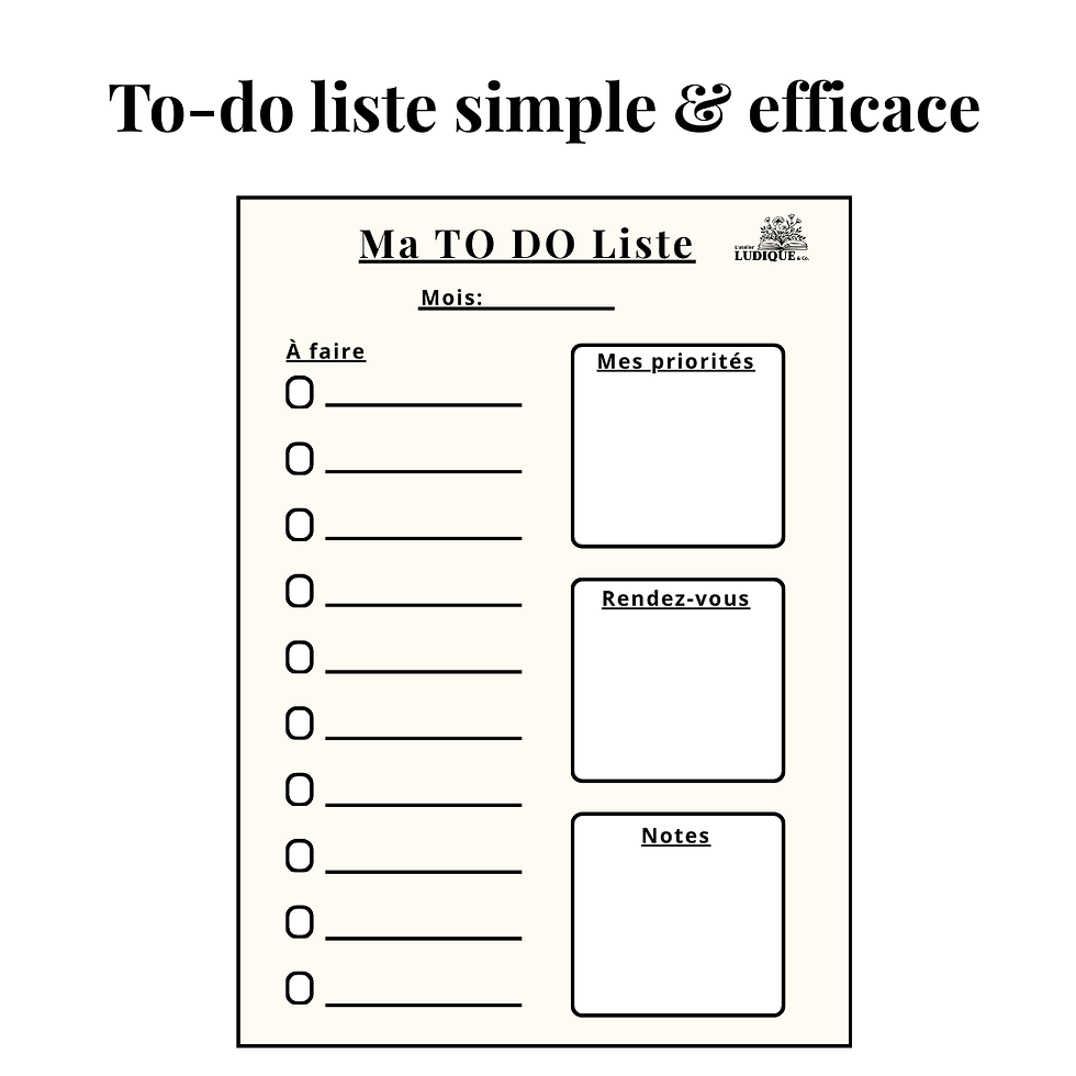 organisation, famille, to do list,