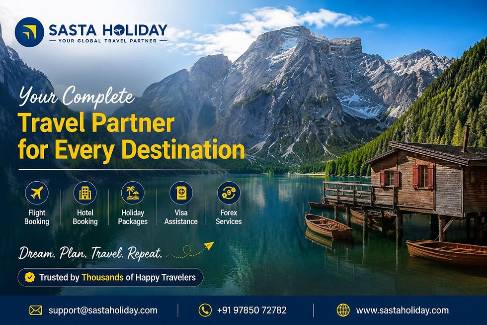 Your Complete Travel Partner for Every Destination