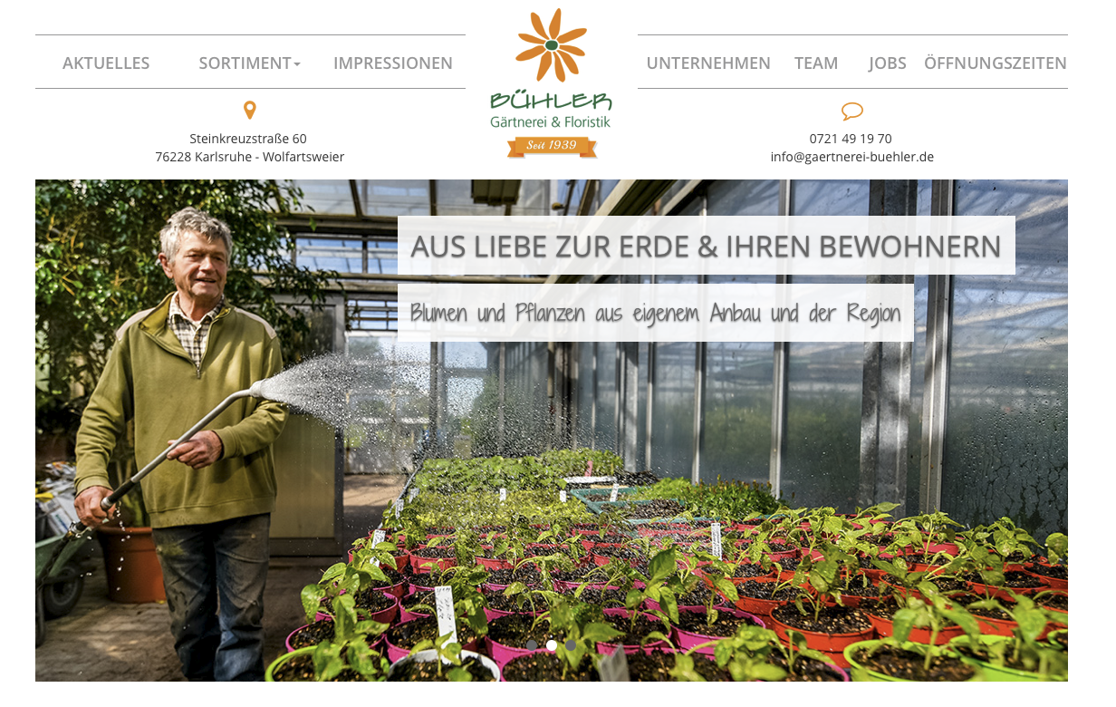 Gärtnerei Bühler