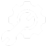 Gear and wrench icon