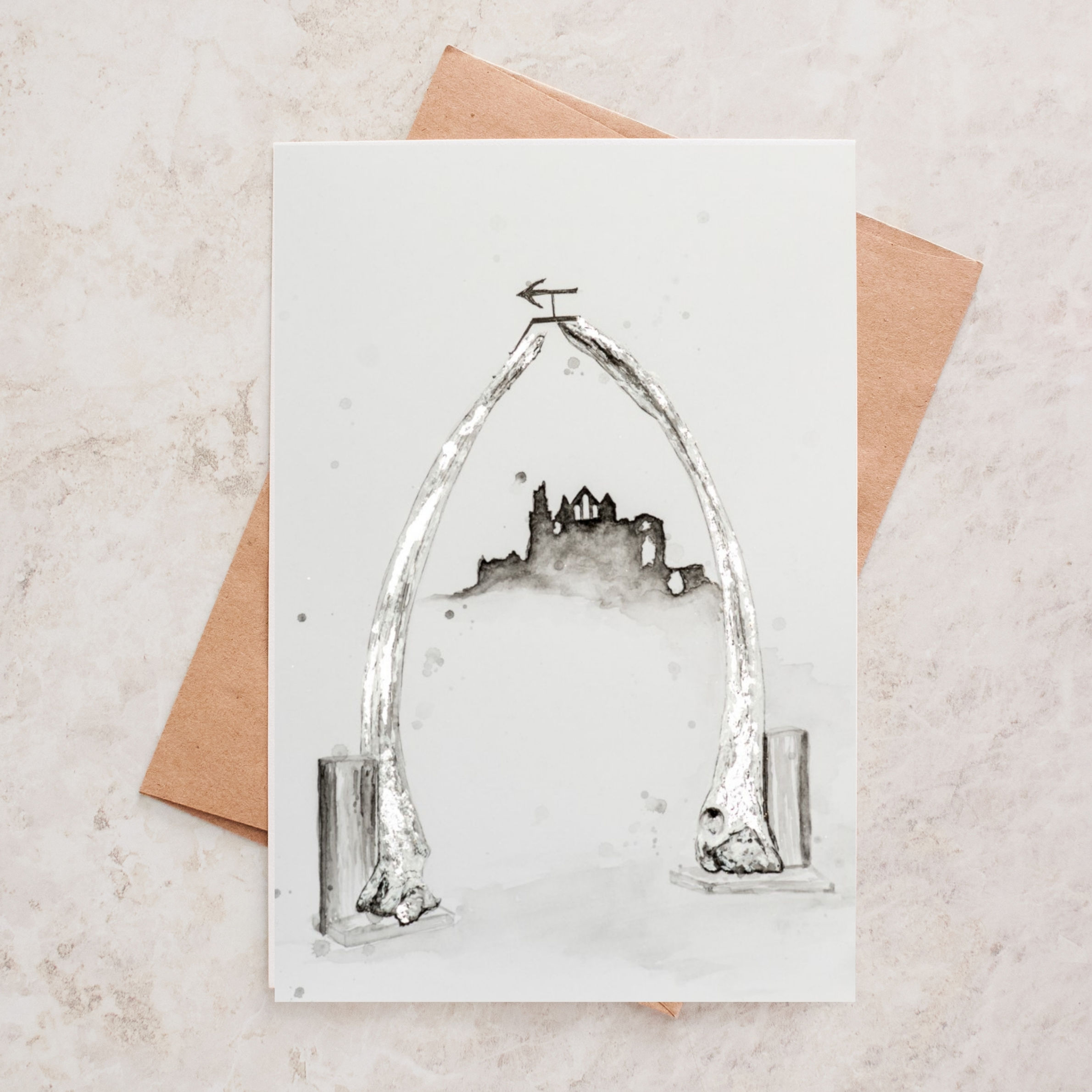 'Whitby Shadows' Card