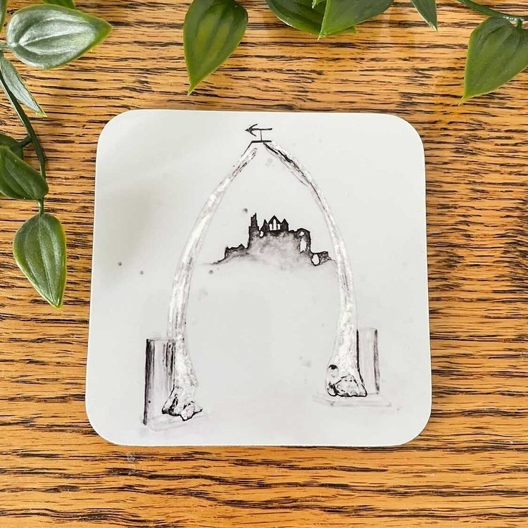 Thumbnail: 'Whitby Shadows' Coaster Set Of 4