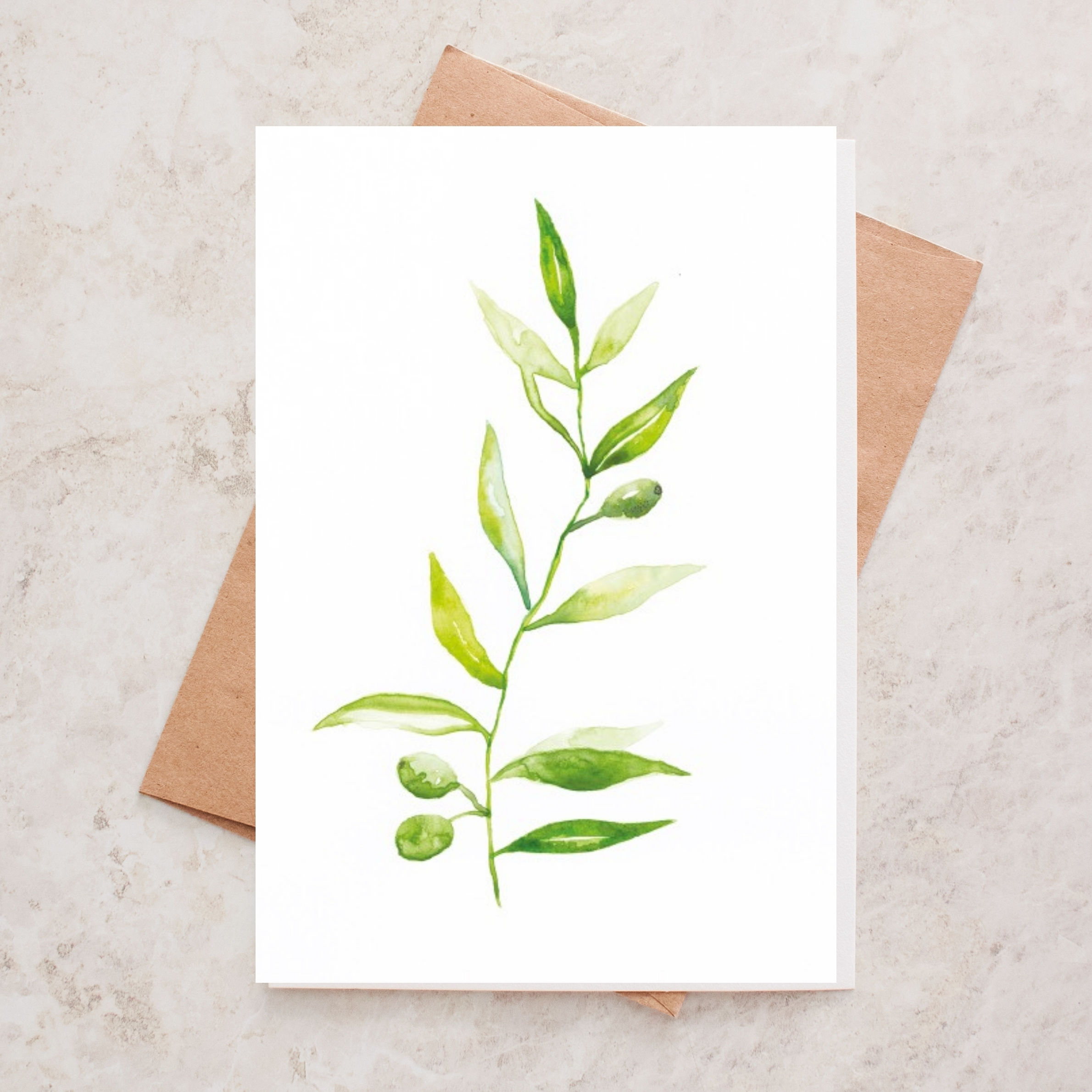'Olive' Card