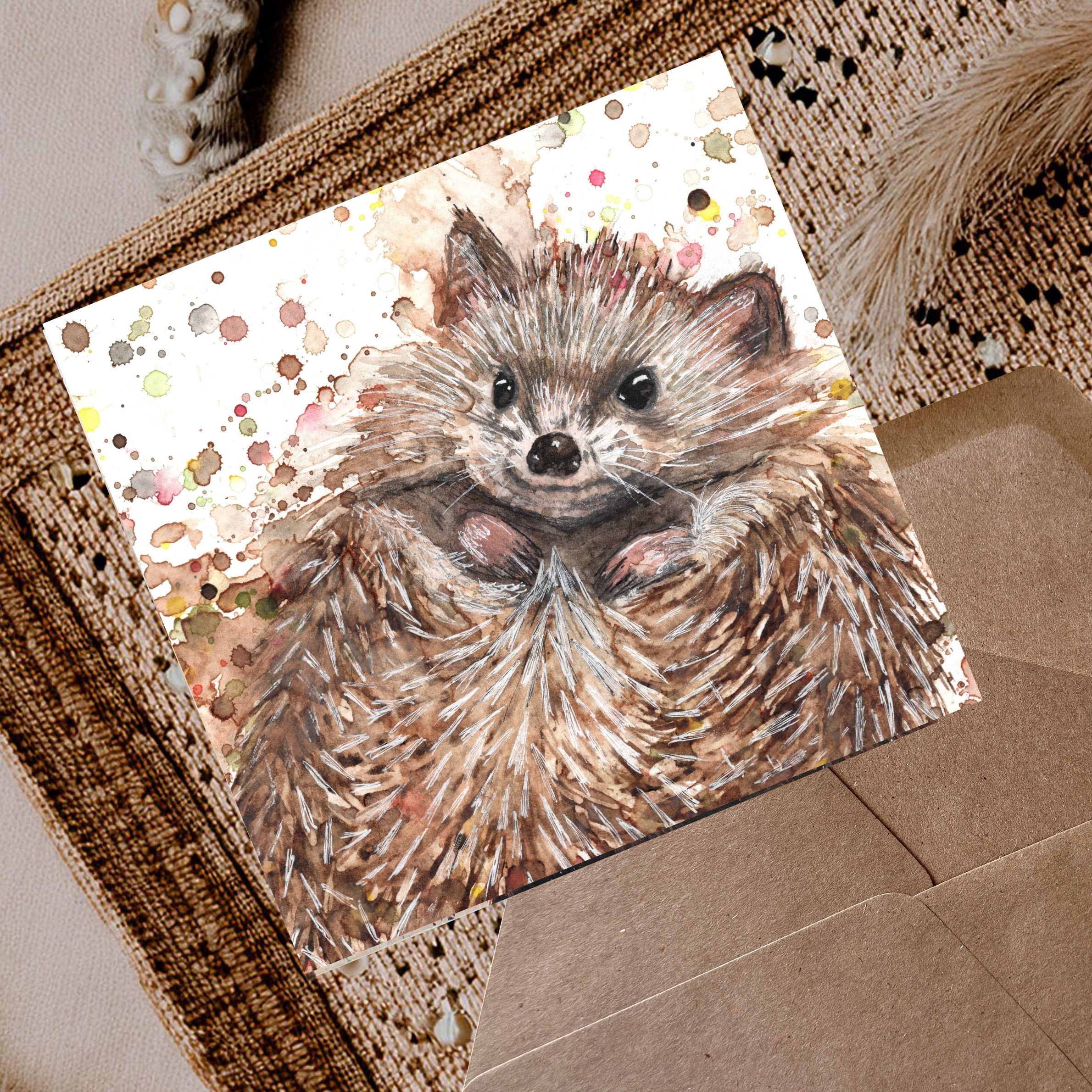 'Hedgehog' Card